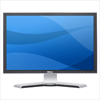 Schermo piatto widescreen Dell UltraSharp 2208WFP nero a 22 pollici (TCO'99).jpg